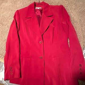 Amanda Smith Women's 10P Red Jacket - new with tags